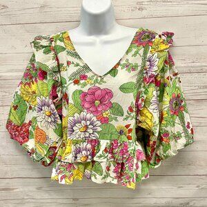 Love The Label Ruffle Reagan Blouse